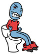 Rebel toilet