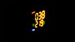 Digital timer countdown