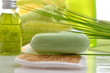 Wellness Grün Gras Öl Selfe