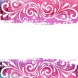 Watercolor floral background. Grunge floral pattern.