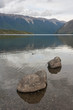rocks on lake Rotoiti
