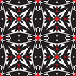 Mosaic tiles, decorative ornament, abstract seamless pattern