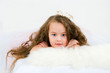 Portrait of the beautiful girl
