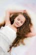 Portrait of the beautiful girl