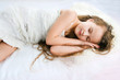 Portrait of the beautiful girl