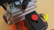 Air compressor close up