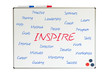 Inspire word cloud
