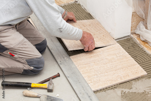 Photo: poser du carrelage poser du carrelage