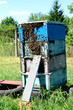Rural wooden beehive