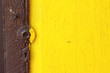Wall wood yellow - brown.