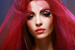 woman with creative make up