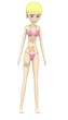 3d render of cartoon character with plaster
