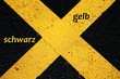 Foto: schwarz-gelb schwarz-gelb
