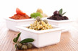 Photo : assortment of tapenade assortment of tapenade