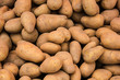 Potatoes at vegetable market.