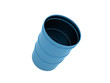 Blue barrel isolated