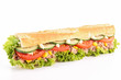 Photo: isolated sandwich isolated sandwich