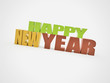 Happy new year text
