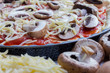 Foto: selfmade mushroom pizza selfmade mushroom pizza