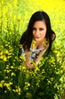 Photo: Beautiful Young Woman Outdoors. Enjoy Nature Beautiful Young Woman Outdoors. Enjoy Nature
