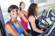 People Running on Treadmill in the Gym