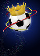 fußball party poster flyer