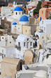View of Santorini island in Greece