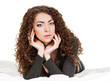 Photo: curly woman curly woman