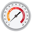 Vector: Classic Grill Thermometer Classic Grill Thermometer
