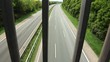 Zeitraffer Autobahn Verkehr außerorts