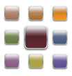 Pale Color Square Buttons