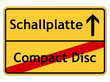 Nicht Compact Disc, sondern Schallplatte