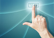 finger pointing at the word 'team'