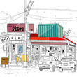 store street scene