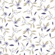 vector seamless floral background