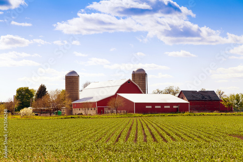 Traditional American Farm