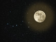 Full moon sky