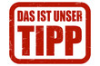 Grunge Stempel rot UNSER TIPP