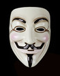 V for Vendetta mask isolated