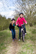 cycling girls