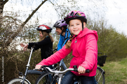 Photo: cycling family cycling family