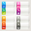Rainbow - Italian culture icons / Navigation template