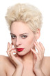 portrait blondine