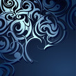 Vector: Decorative background with ornament Decorative background with ornament