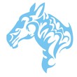 Tribal horse head
