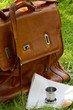 Carpetbag and collapsible cup