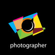Vector logo photographer