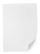 Blank Sheet Of Paper Isolated ...