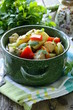 Photo: salmon fish stew with vegetables and herbs salmon fish stew with vegetables and herbs