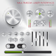 Multimedia user interface set - graphic design element